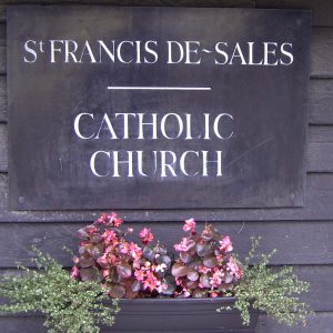 St Francis de Sales notice board